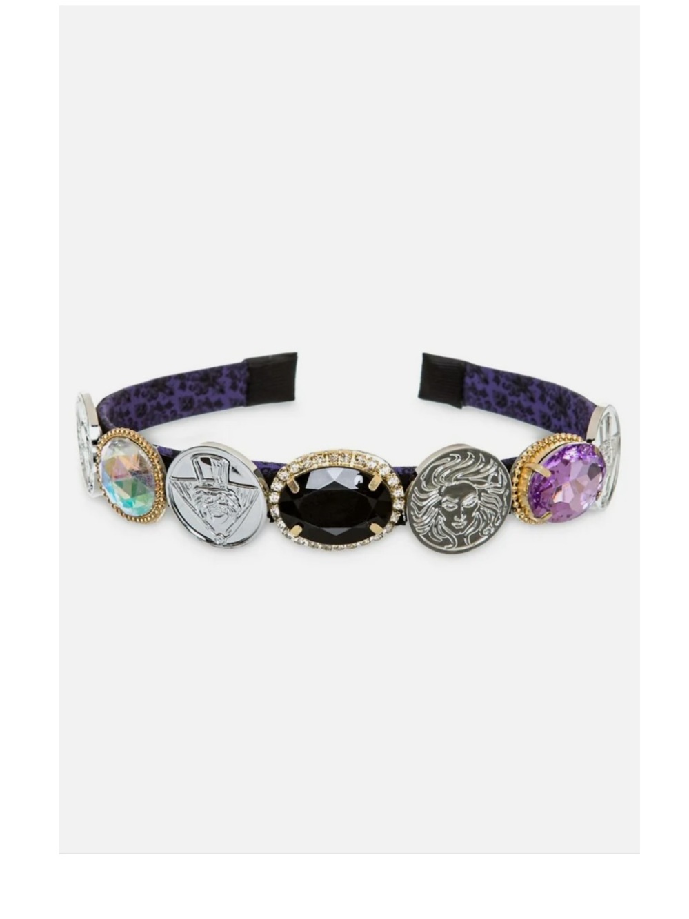 NWT Disney The Haunted Mansion Rhinestone Headband